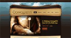 Desktop Screenshot of conquestgamesite.com