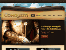 Tablet Screenshot of conquestgamesite.com